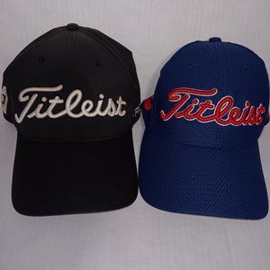 BUNDLE LOT OF TWO TILTEIST FJ PRO V1 GOLF HATS